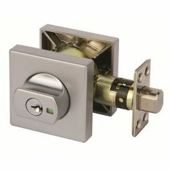 Locking Solutions LOCKWOOD 005 PARADIGM DEADBOLT SQUARE 8 Locking Solutions LOCKWOOD 005 PARADIGM DEADBOLT SQUARE
