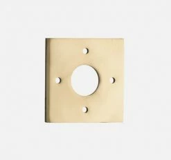 Tradco IVER ADAPTOR PLATE SQUARE ROSE Restoration Hardware