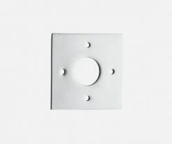 Tradco IVER ADAPTOR PLATE SQUARE ROSE Restoration Hardware