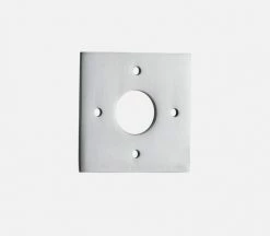 Tradco IVER ADAPTOR PLATE SQUARE ROSE Restoration Hardware
