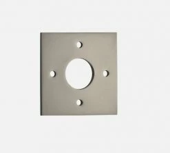 Tradco IVER ADAPTOR PLATE SQUARE ROSE Restoration Hardware