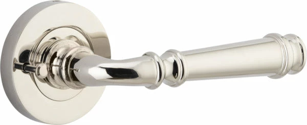 Door Handles & Levers IVER DOOR LEVER VERONA ROUND ROSE BACKPLATE 17 Door Handles & Levers IVER DOOR LEVER VERONA ROUND ROSE BACKPLATE