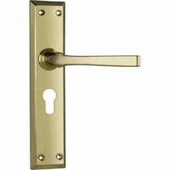 TRADCO DOOR LEVER MENTON PAIR Handles & Hardware