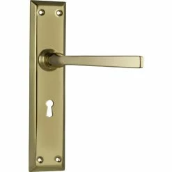TRADCO DOOR LEVER MENTON PAIR Handles & Hardware