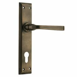 TRADCO DOOR LEVER MENTON PAIR Handles & Hardware