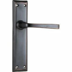 TRADCO DOOR LEVER MENTON PAIR Handles & Hardware