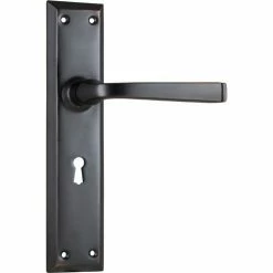 TRADCO DOOR LEVER MENTON PAIR Handles & Hardware
