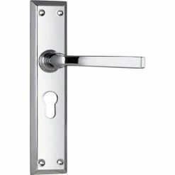 TRADCO DOOR LEVER MENTON PAIR Handles & Hardware