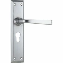 TRADCO DOOR LEVER MENTON PAIR Handles & Hardware