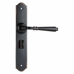 Handles & Hardware TRADCO REIMS LEVER ON LONG BACKPLATE
