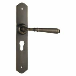 Handles & Hardware TRADCO REIMS LEVER ON LONG BACKPLATE
