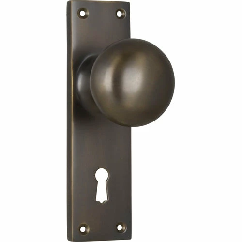 TRADCO VICTORIAN KNOB ON PLATE Handles & Hardware 5 TRADCO VICTORIAN KNOB ON PLATE Handles & Hardware