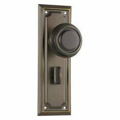 Door Handles & Levers TRADCO DOOR KNOB EDWARDIAN LATCH PAIR