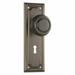 Door Handles & Levers TRADCO DOOR KNOB EDWARDIAN LATCH PAIR