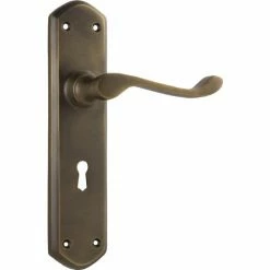 TRADCO WINDSOR LEVER ON PLATE