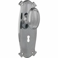 TRADCO DOOR KNOB BUNGALOW LATCH PAIR