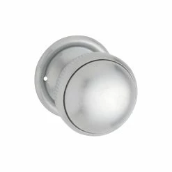 TRADCO SMALL DOOR KNOB MILLED EDGE Door Handles & Levers