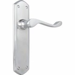 TRADCO WINDSOR LEVER ON PLATE