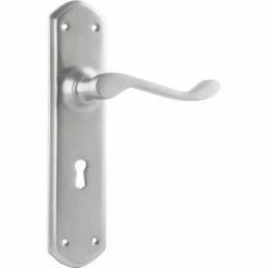 TRADCO WINDSOR LEVER ON PLATE