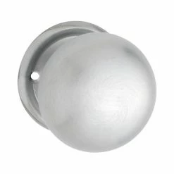 TRADCO DOOR KNOB PLAIN ROUND ROSE