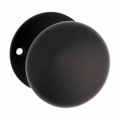 TRADCO DOOR KNOB WHITE PORCELAIN