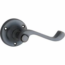 Door Handles & Levers TRADCO DOOR LEVER MILTON ROUND ROSE PAIR