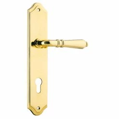 IVER DOOR LEVER SARLAT SHOULDERED BACKPLATE Handles & Hardware