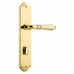 IVER DOOR LEVER SARLAT SHOULDERED BACKPLATE Handles & Hardware