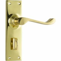 TRADCO VICTORIAN LEVER ON PLATE