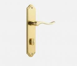IVER DOOR LEVER STIRLING SHOULDERED BACKPLATE Door Handles & Levers