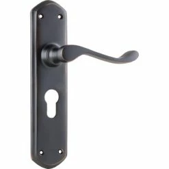 TRADCO WINDSOR LEVER ON PLATE