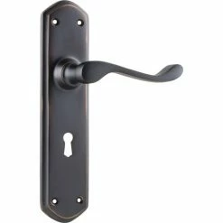 TRADCO WINDSOR LEVER ON PLATE