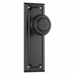 Door Handles & Levers TRADCO DOOR KNOB EDWARDIAN LATCH PAIR