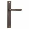 IVER DOOR LEVER SARLAT RECTANGULAR BACKPLATE