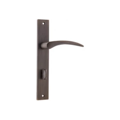 IVER DOOR LEVER OXFORD RECTANGULAR BACKPLATE