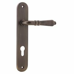 IVER DOOR LEVER SARLAT OVAL BACKPLATE Handles & Hardware