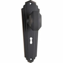 Door Handles & Levers TRADCO DOOR KNOB ELWOOD ART DECO