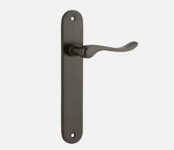 IVER DOOR LEVER STIRLING OVAL BACKPLATE Door Handles & Levers