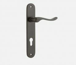 IVER DOOR LEVER STIRLING OVAL BACKPLATE Door Handles & Levers