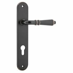 IVER DOOR LEVER SARLAT OVAL BACKPLATE Handles & Hardware