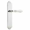 IVER DOOR LEVER SARLAT SHOULDERED BACKPLATE Handles & Hardware