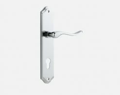 IVER DOOR LEVER STIRLING SHOULDERED BACKPLATE Door Handles & Levers