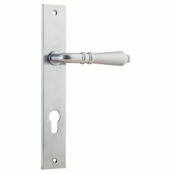 IVER DOOR LEVER SARLAT RECTANGULAR BACKPLATE