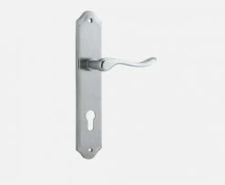 IVER DOOR LEVER STIRLING SHOULDERED BACKPLATE Door Handles & Levers