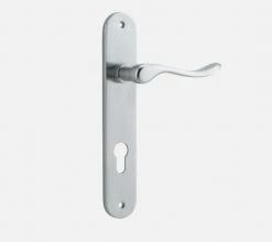 IVER DOOR LEVER STIRLING OVAL BACKPLATE Door Handles & Levers