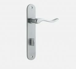IVER DOOR LEVER STIRLING OVAL BACKPLATE Door Handles & Levers