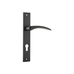 IVER DOOR LEVER OXFORD RECTANGULAR BACKPLATE