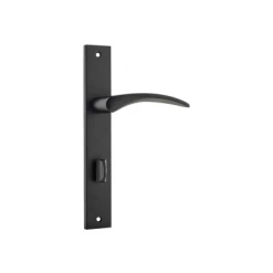 IVER DOOR LEVER OXFORD RECTANGULAR BACKPLATE