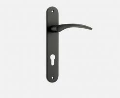 IVER DOOR LEVER OXFORD OVAL BACKPLATE