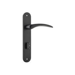IVER DOOR LEVER OXFORD OVAL BACKPLATE